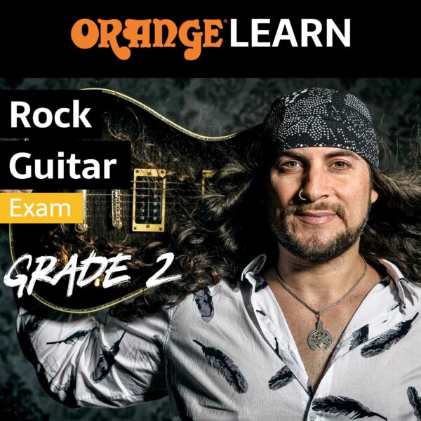 Orange rock guitar grade 2 exam