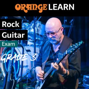 Orange rock guitar grade 3 exam