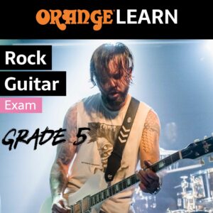Orange rock guitar grade 5 exam